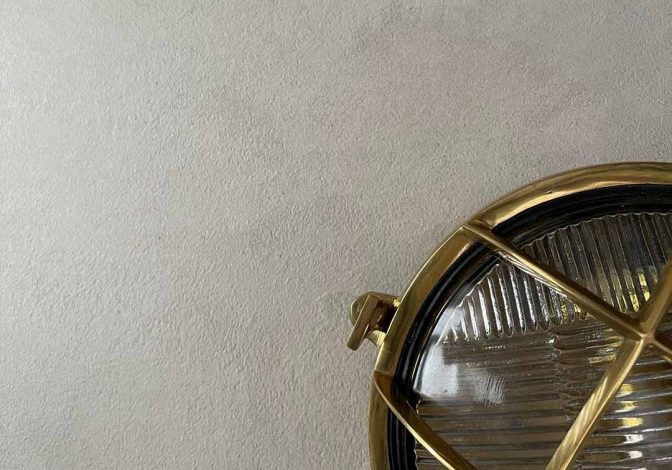 The fast wall microcement system finish example