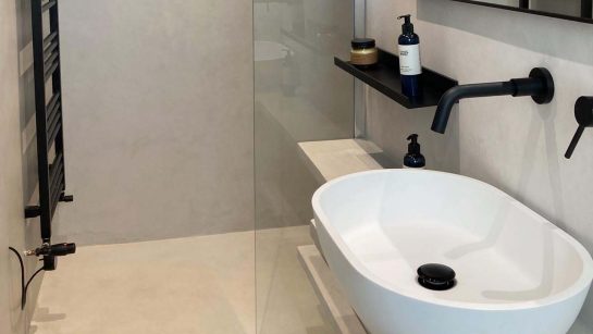 Microcement bathrooms and wetrooms