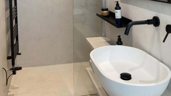Microcement bathrooms and wetrooms