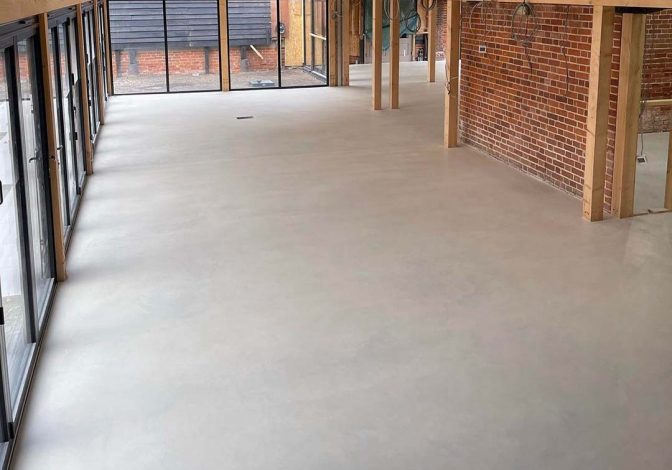 Trowel x mesh microcement system
